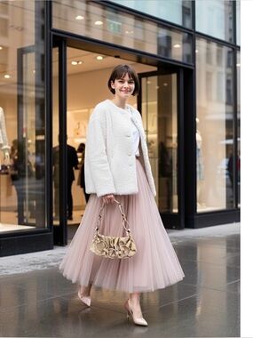 River Island Metallic Golden - Shoulder Bag